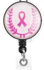 Wholesale Fans with ABS Badge Scroll Retractable Keychain